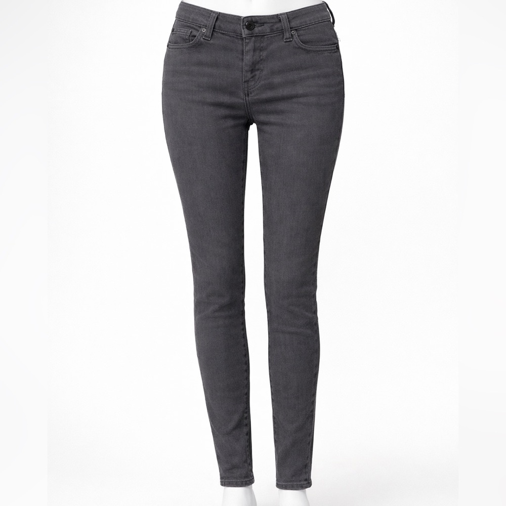 Black Diamond Gray Skinny Jeans Size 4
